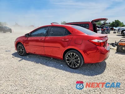 Drugie zdjęcie samochodu z przodu: 2014 TOYOTA COROLLA S PLUS VIN:5YFBURHE4EP064248 - miniatura