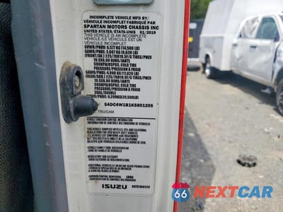 Zdjęcie 13 z 13 samochodu: 2019 ISUZU NPR HD BOX TRUCK VIN:54DC4W1B1KS801205 - miniatura