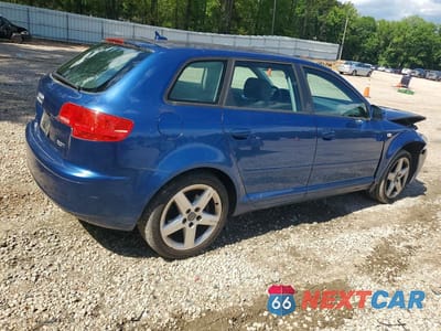 Trzecie zdjęcie samochodu z tyłu: 2007 AUDI A3 2 VIN:WAUHF78PX7A053348 - miniatura