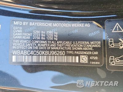 Zdjęcie 13 z 13 samochodu: 2019 BMW M850XI VIN:WBABC4C50KBU96260 - miniatura