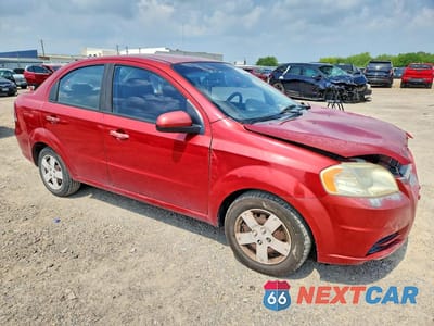 Czwarte zdjęcie samochodu z boku: 2010 CHEVROLET AVEO LS VIN:KL1TD5DE6AB082818 - miniatura