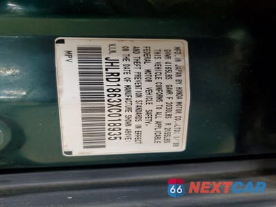 Zdjęcie 13 z 13 samochodu: 1999 HONDA CR-V EX VIN:JHLRD1863XC018935 - miniatura