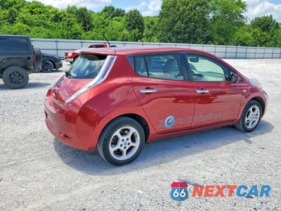 Trzecie zdjęcie samochodu z tyłu: 2011 NISSAN LEAF SV VIN:JN1AZ0CP0BT007411 - miniatura