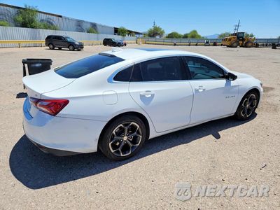 Trzecie zdjęcie samochodu z tyłu: 2022 CHEVROLET MALIBU VIN:1G1ZD5ST9NF197005 - miniatura