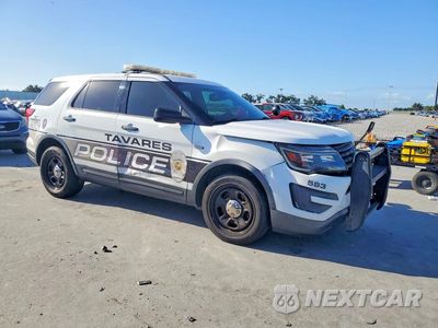 Czwarte zdjęcie samochodu z boku: 2019 FORD EXPLORER POLICE INTERCEPTOR VIN:1FM5K8AR2KGB24899 - miniatura