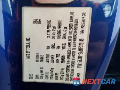 Zdjęcie 12 z 12 samochodu: 2022 TESLA MODEL 3 VIN:5YJ3E1EA1NF370145 - miniatura