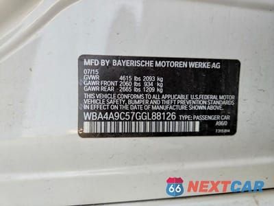 Zdjęcie 12 z 12 samochodu: 2016 BMW 428 I GRAN COUPE SULEV VIN:WBA4A9C57GGL88126 - miniatura