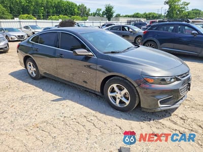Czwarte zdjęcie samochodu z boku: 2017 CHEVROLET MALIBU LS VIN:1G1ZC5ST5HF262925 - miniatura