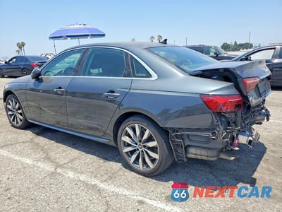 Drugie zdjęcie samochodu z przodu: 2021 AUDI A4 PREMIUM 40 VIN:WAUABAF44MA086697 - miniatura
