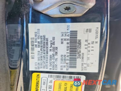 Zdjęcie 12 z 12 samochodu: 2014 FORD FUSION S VIN:3FA6P0G71ER268044 - miniatura