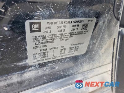 Zdjęcie 13 z 13 samochodu: 2014 BUICK ENCORE VIN:KL4CJCSB4EB592390 - miniatura