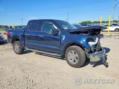 Czwarte zdjęcie samochodu z boku: 2023 FORD F150 SUPERCREW VIN:1FTEW1EP3PFB14503 - miniatura