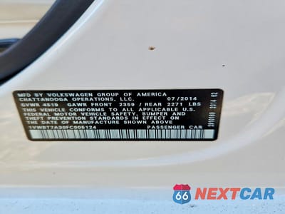 Zdjęcie 12 z 12 samochodu: 2015 VOLKSWAGEN PASSAT SE VIN:1VWBT7A30FC005124 - miniatura