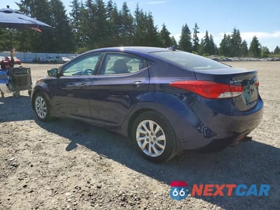 Drugie zdjęcie samochodu z przodu: 2013 HYUNDAI ELANTRA GLS VIN:5NPDH4AE2DH214427 - miniatura