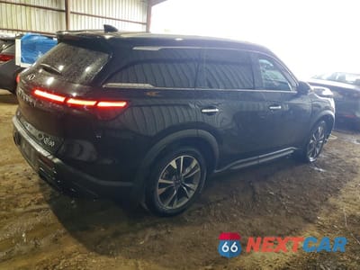 Trzecie zdjęcie samochodu z tyłu: 2023 INFINITI QX60 LUXE VIN:5N1DL1FR6PC363878 - miniatura
