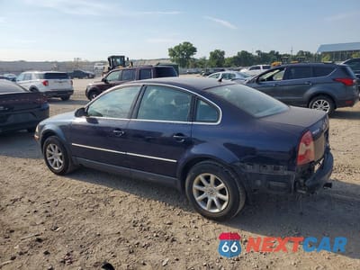Drugie zdjęcie samochodu z przodu: 2003 VOLKSWAGEN PASSAT GLS VIN:WVWPD63B83P096281 - miniatura