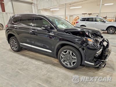 Czwarte zdjęcie samochodu z boku: 2023 HYUNDAI SANTA FE SEL PREMIUM VIN:5NMS3DA11PH023943 - miniatura