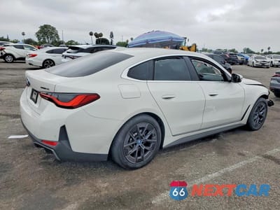 Trzecie zdjęcie samochodu z tyłu: 2024 BMW I4 EDRIVE 35 VIN:WBY43AW02RFT04462 - miniatura
