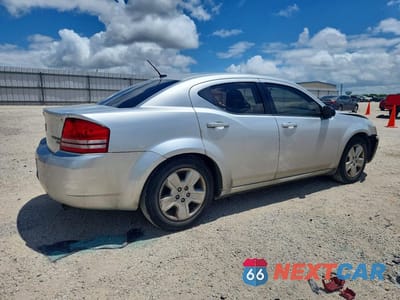 Trzecie zdjęcie samochodu z tyłu: 2010 DODGE AVENGER SXT VIN:1B3CC4FB2AN150637 - miniatura