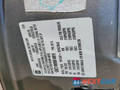 Zdjęcie 13 z 13 samochodu: 1999 CHEVROLET BLAZER VIN:1GNCT18W9XK146616 - miniatura