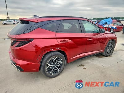 Trzecie zdjęcie samochodu z tyłu: 2023 HYUNDAI TUCSON N LINE VIN:KM8JF3AE0PU206061 - miniatura