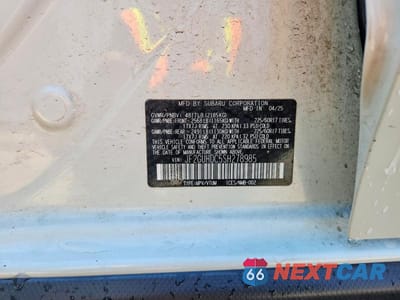 Zdjęcie 13 z 13 samochodu: 2025 SUBARU CROSSTREK PREMIUM VIN:JF2GUHDC5SH278985 - miniatura