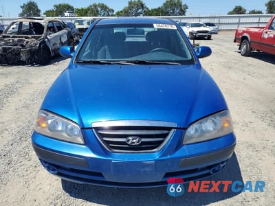 Piąte zdjęcie samochodu w środku: 2006 HYUNDAI ELANTRA GLS VIN:KMHDN56D66U181290 - miniatura