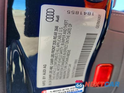 Zdjęcie 12 z 12 samochodu: 2024 AUDI A5 PREMIUM PLUS 45 VIN:WAUFACF56RA118893 - miniatura