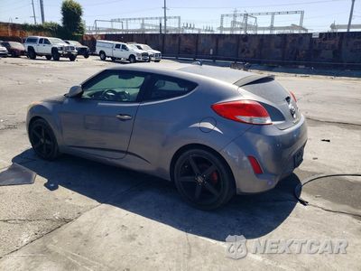 Drugie zdjęcie samochodu z przodu: 2014 HYUNDAI VELOSTER BASE VIN:KMHTC6AD9EU183676 - miniatura