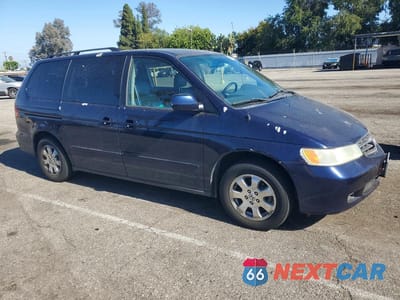 Czwarte zdjęcie samochodu z boku: 2004 HONDA ODYSSEY EXL VIN:5FNRL18024B006351 - miniatura