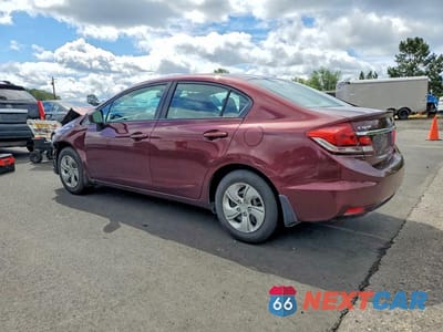 Drugie zdjęcie samochodu z przodu: 2014 HONDA CIVIC LX VIN:19XFB2F56EE207588 - miniatura
