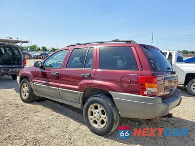 Drugie zdjęcie samochodu z przodu: 2000 JEEP GRAND CHEROKEE LAREDO VIN:1J4GW48S2YC308821 - miniatura