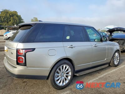 Trzecie zdjęcie samochodu z tyłu: 2019 LAND ROVER RANGE ROVER HSE VIN:SALGS2SV3KA539716 - miniatura