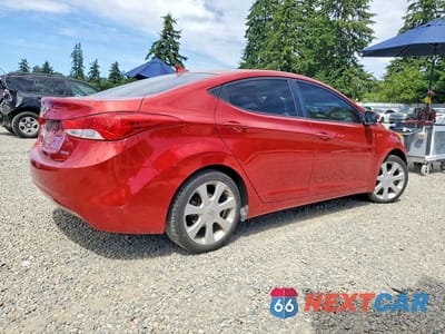 Trzecie zdjęcie samochodu z tyłu: 2011 HYUNDAI ELANTRA LIMITED VIN:KMHDH4AE4BU093303 - miniatura