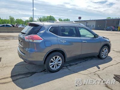 Trzecie zdjęcie samochodu z tyłu: 2015 NISSAN ROGUE SV VIN:KNMAT2MV1FP536369 - miniatura