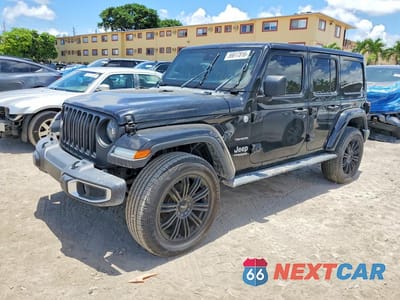 2019 JEEP WRANGLER UNLIMITED SAHARA 1C4HJXEG6KW583060 - główne zdjęcie licytacji z USA - miniatura