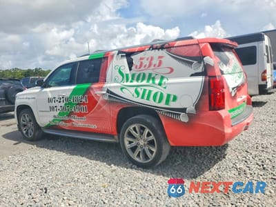 Drugie zdjęcie samochodu z przodu: 2015 CHEVROLET SUBURBAN C1500 LTZ VIN:1GNSCKKC6FR681828 - miniatura