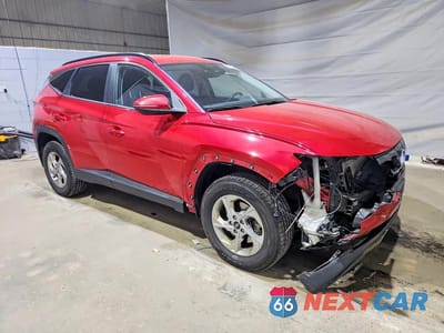 Czwarte zdjęcie samochodu z boku: 2023 HYUNDAI TUCSON SEL VIN:5NMJBCAE0PH192640 - miniatura
