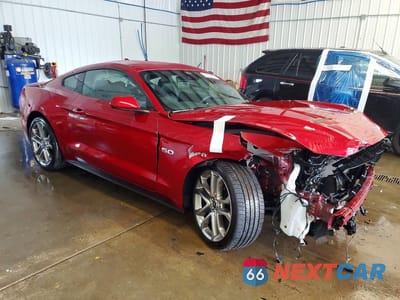 Czwarte zdjęcie samochodu z boku: 2021 FORD MUSTANG GT VIN:1FA6P8CF1M5156020 - miniatura