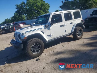2022 JEEP WRANGLER UNLIMITED RUBICON 4XE 1C4JJXR64NW211580 - główne zdjęcie licytacji z USA - miniatura