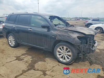 Czwarte zdjęcie samochodu z boku: 2009 TOYOTA HIGHLANDER HYBRID LIMITED VIN:JTEEW44A392036275 - miniatura