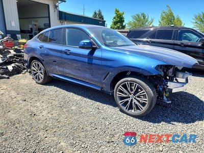 Czwarte zdjęcie samochodu z boku: 2025 BMW X4 XDRIVE30I VIN:5UX33DT0XS9Y53915 - miniatura