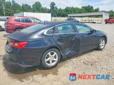 Trzecie zdjęcie samochodu z tyłu: 2017 CHEVROLET MALIBU LS VIN:1G1ZB5ST1HF106478 - miniatura