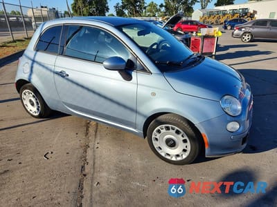 Czwarte zdjęcie samochodu z boku: 2015 FIAT 500 POP VIN:3C3CFFAR2FT710111 - miniatura