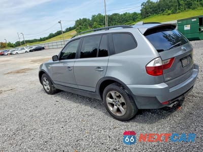 Drugie zdjęcie samochodu z przodu: 2007 BMW X3 3.0SI VIN:WBXPC934X7WF25573 - miniatura