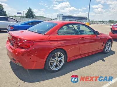 Trzecie zdjęcie samochodu z tyłu: 2019 BMW 430XI VIN:WBA4Z3C56KEN88862 - miniatura