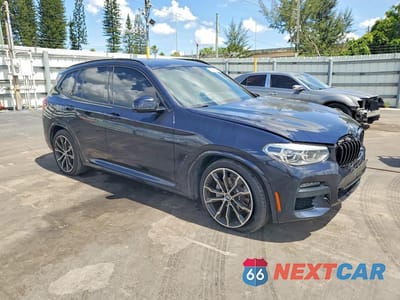 Czwarte zdjęcie samochodu z boku: 2020 BMW X3 SDRIVE30I VIN:5UXTY3C04L9B17021 - miniatura