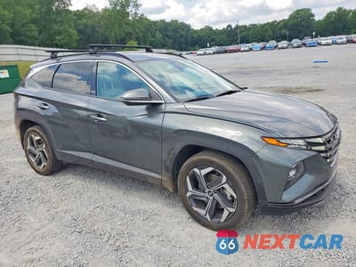 Czwarte zdjęcie samochodu z boku: 2022 HYUNDAI TUCSON LIMITED VIN:5NMJECAE0NH150652 - miniatura