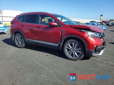 Czwarte zdjęcie samochodu z boku: 2022 HONDA CR-V TOURING VIN:5J6RT6H97NL039429 - miniatura