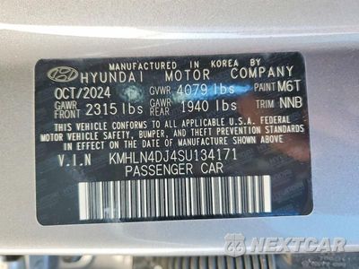 Zdjęcie 12 z 12 samochodu: 2025 HYUNDAI ELANTRA LIMITED VIN:KMHLN4DJ4SU134171 - miniatura